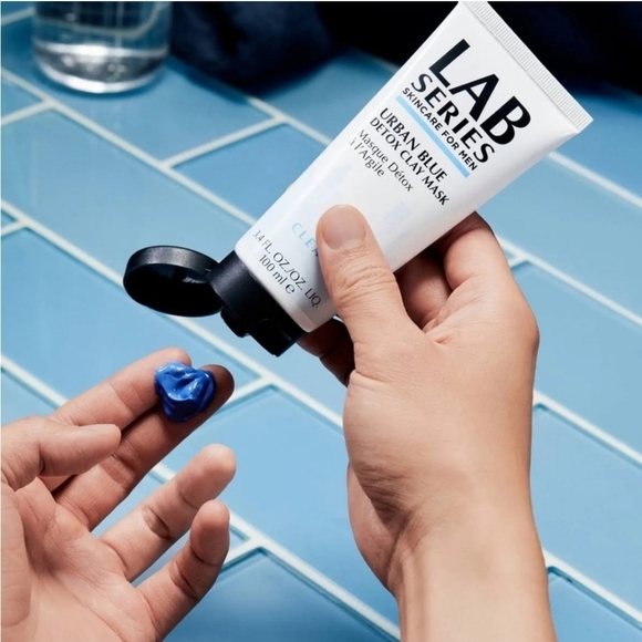 Lab Series Urban Blue Detox Clay Mask 3.4oz / 100mL - Picture 2 of 6